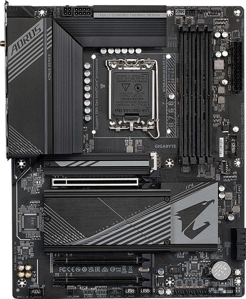 B760 AORUS ELITE AX (Rev. 1.x) Motherboard - GIGABYTE Global