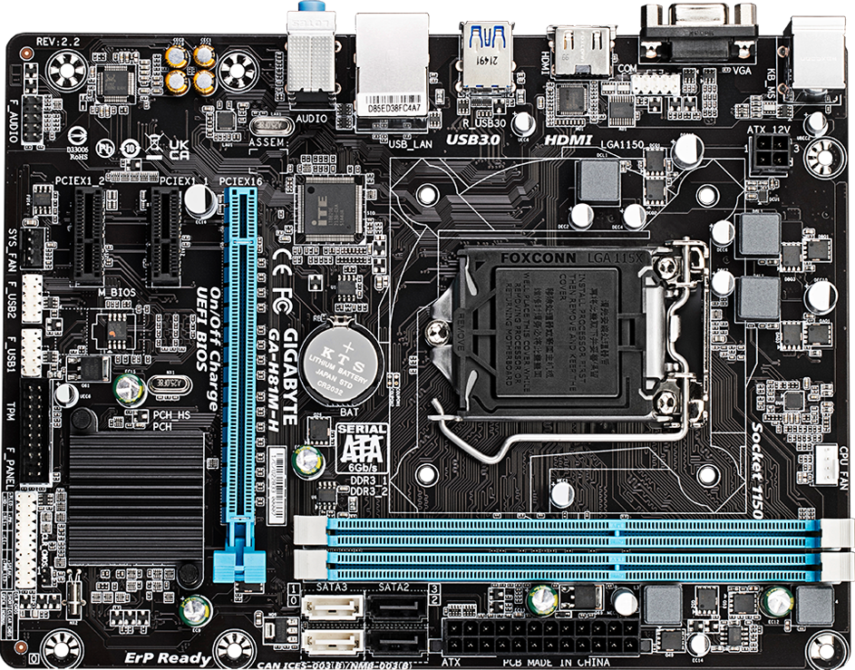 GA-H81M-H (Rev. 2.2) Motherboard - GIGABYTE Global