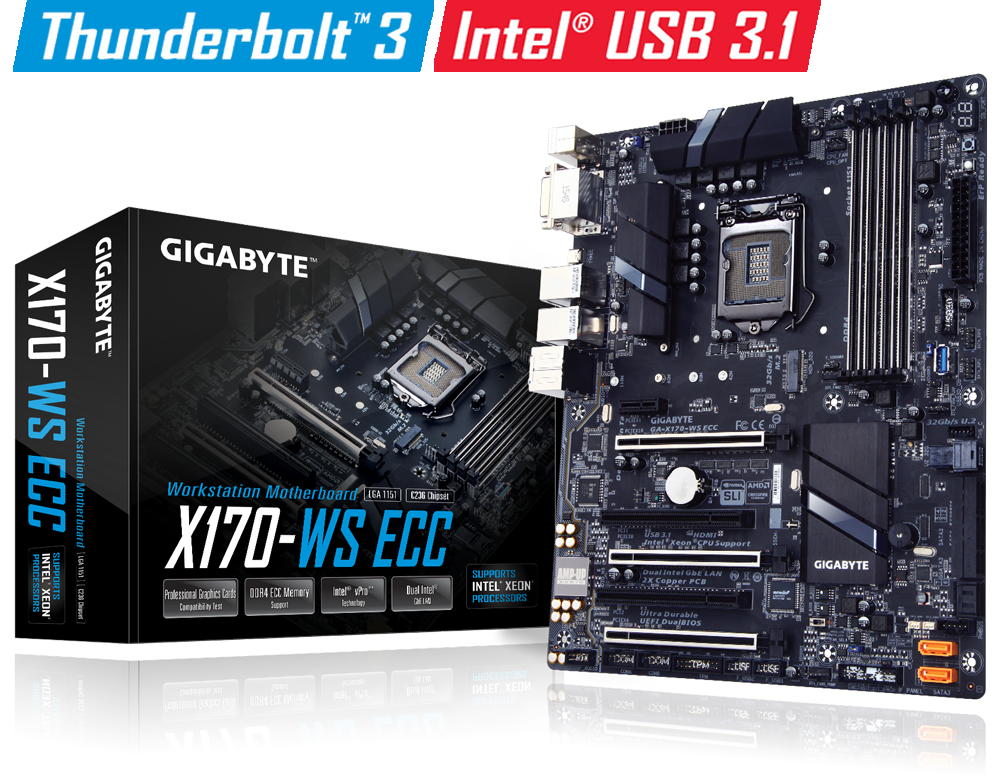 GA-X170-WS ECC