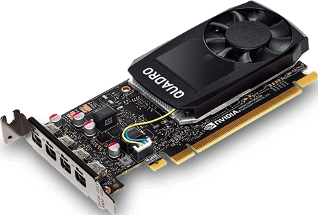 NVIDIA QUADRO P1000 (Rev. 1.0) Professional Graphics Card