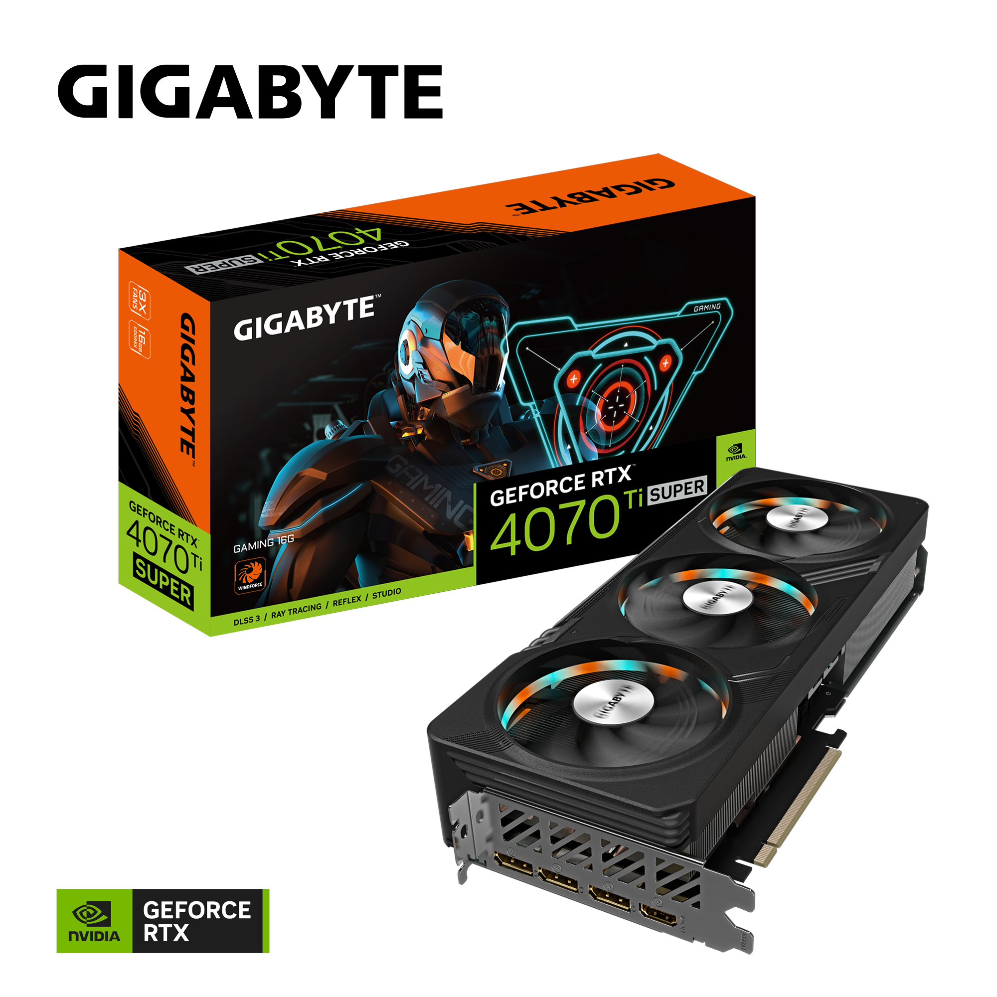 GeForce RTX™ 4070 Ti SUPER GAMING 16G｜AORUS - 기가바이트