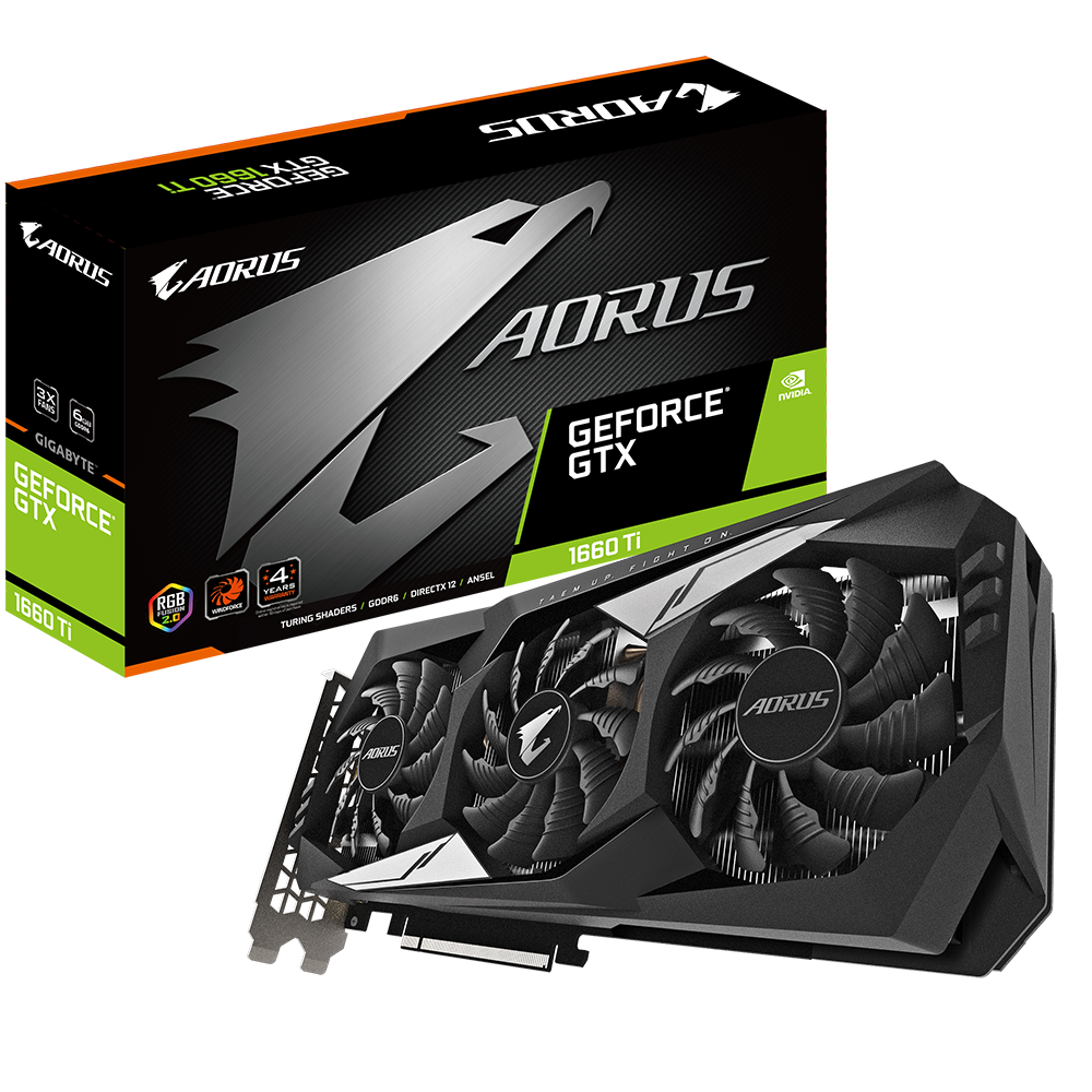 AORUS GeForce® GTX 1660 Ti 6G｜AORUS - GIGABYTE ประเทศไทย