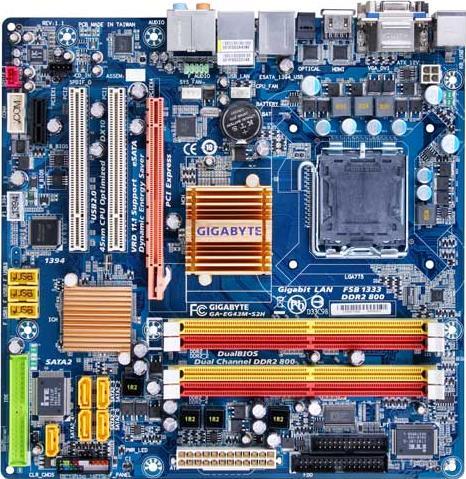 Tarjetas Madre - GA-EG43M-S2H