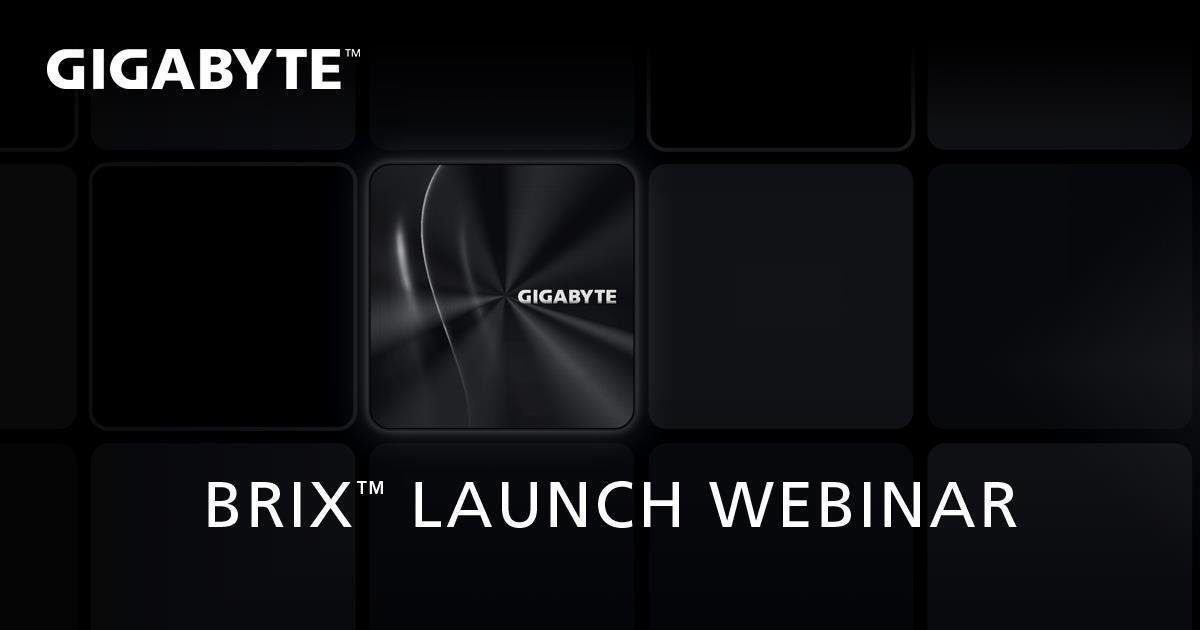 GIGABYTE BRIX Launch Event GIGABYTE Global