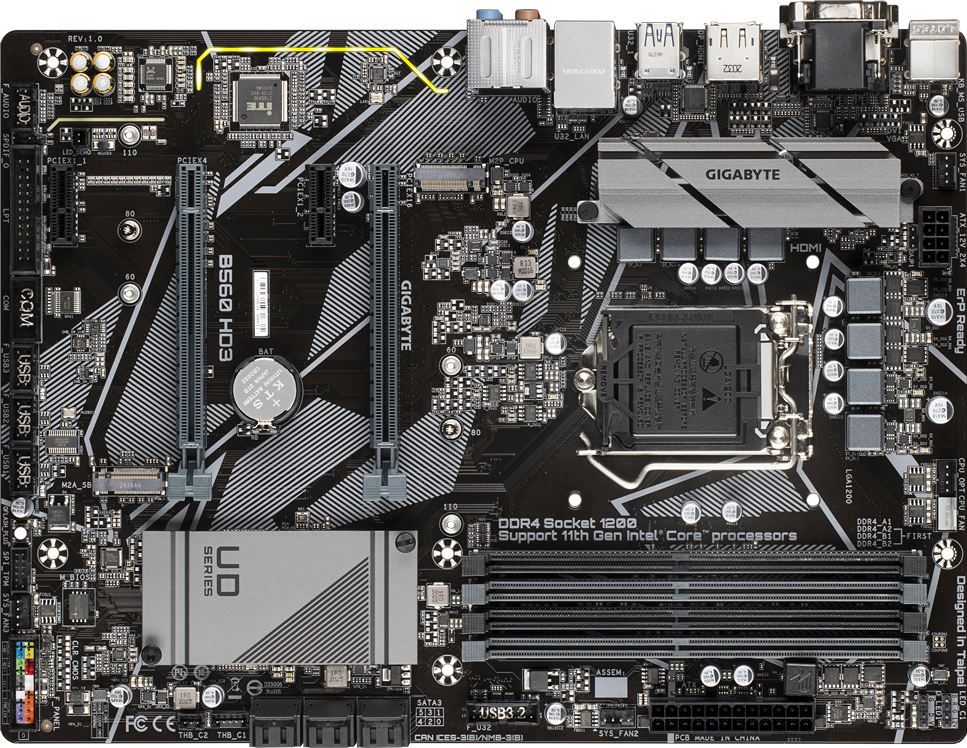 B560 HD3 (Rev. 1.x) - GIGABYTE U.S.A.