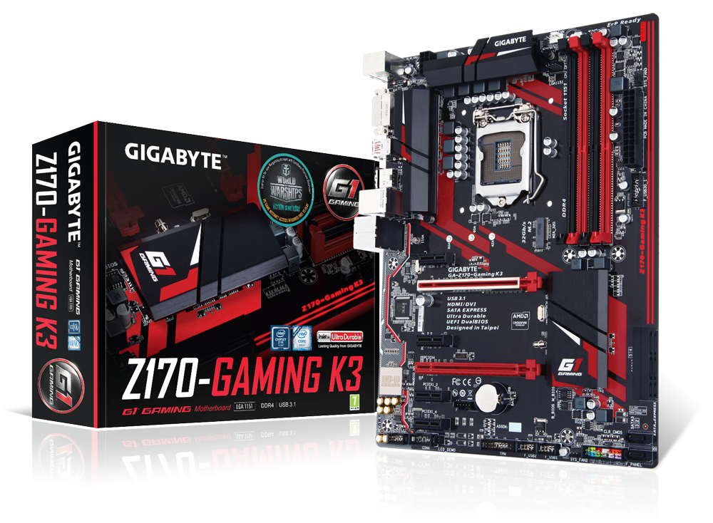 GA-Z170-Gaming K3-EU｜AORUS - GIGABYTE Brasil
