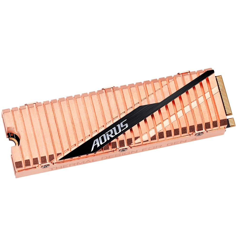 GIGABYTE AORUS Gen4 SSD 500GB M.2 2280PCパーツ