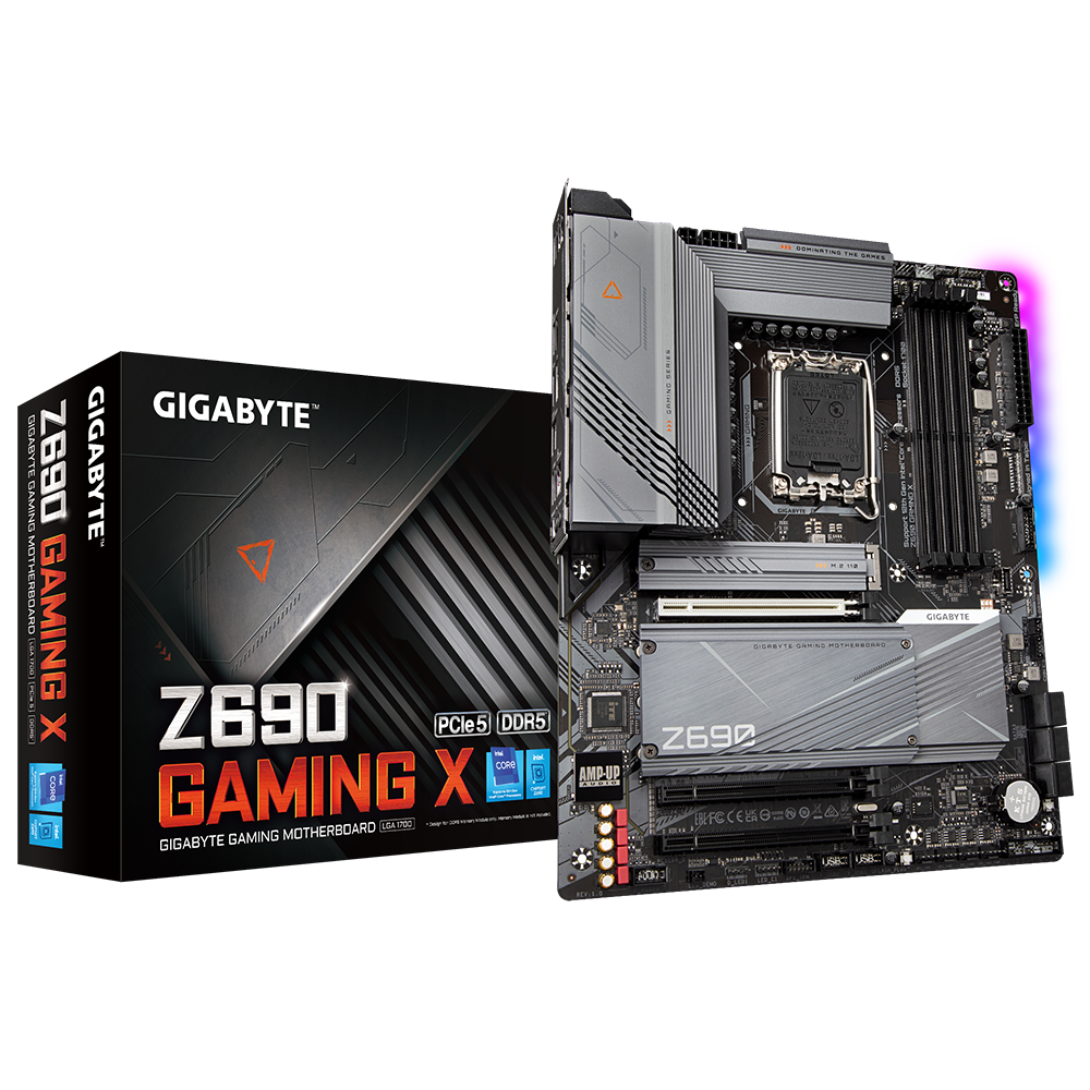 Carte Mère LGA 1700 DDR4 Gigabyte Z690 GAMING X DDR4 Carte Mère Intel Z690  128 Go PCI E 5.0 M.2 Prise En Charge Du Processeur Intel De 12e Génération  Du 429,87 €