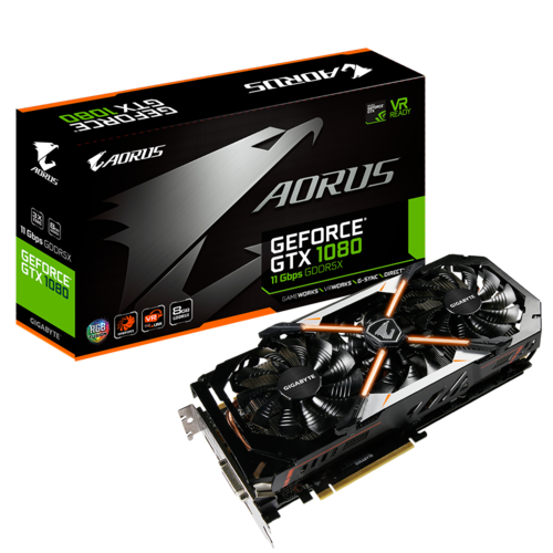 AORUS GeForce® GTX 1080 8G 11Gbps (rev. 1.0/1.1) Key Features 