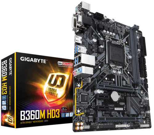 B360M HD3 (rev. 1.0) - Motherboard