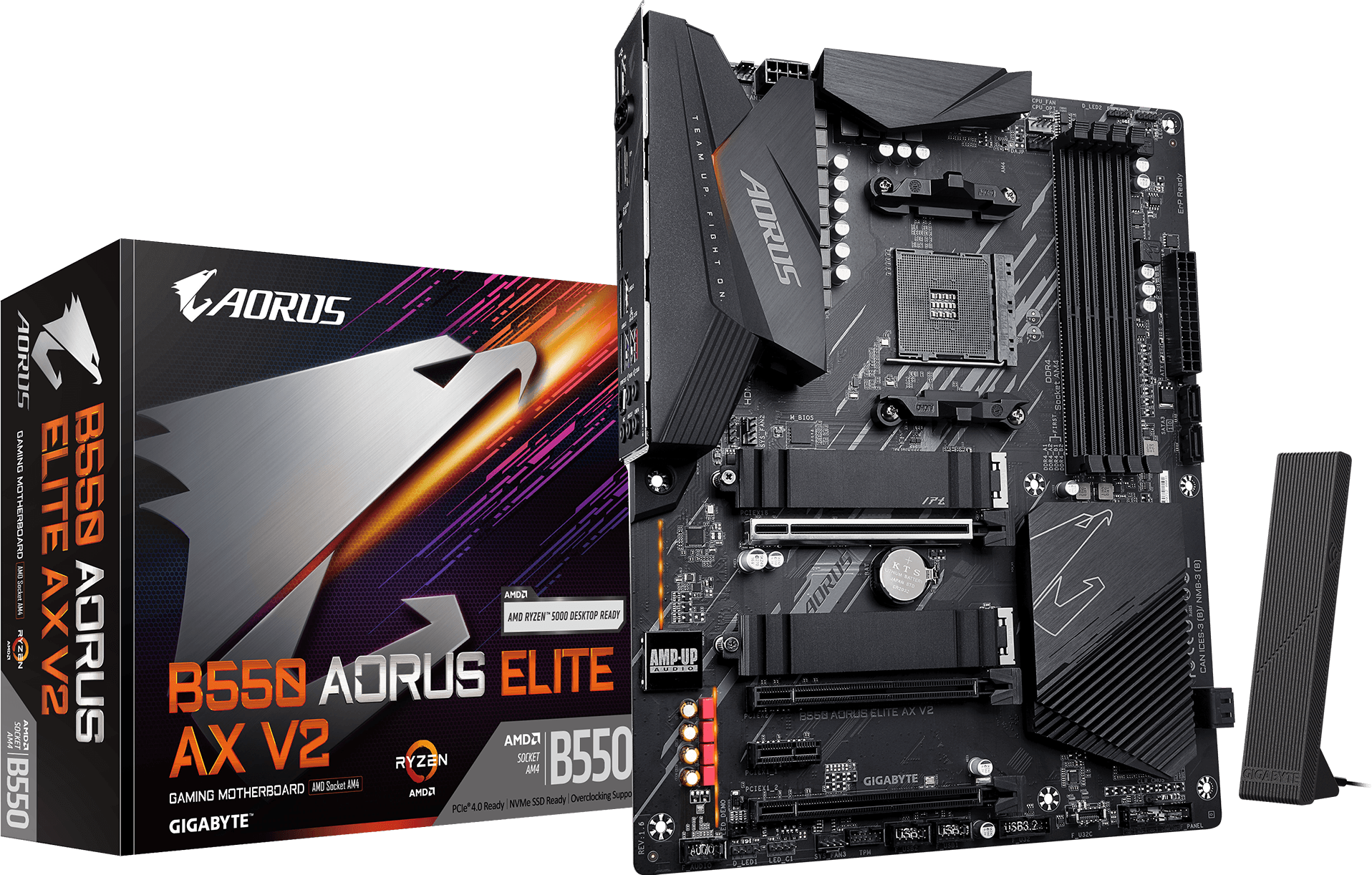 Tarjetas Madre - B550 AORUS ELITE AX V2