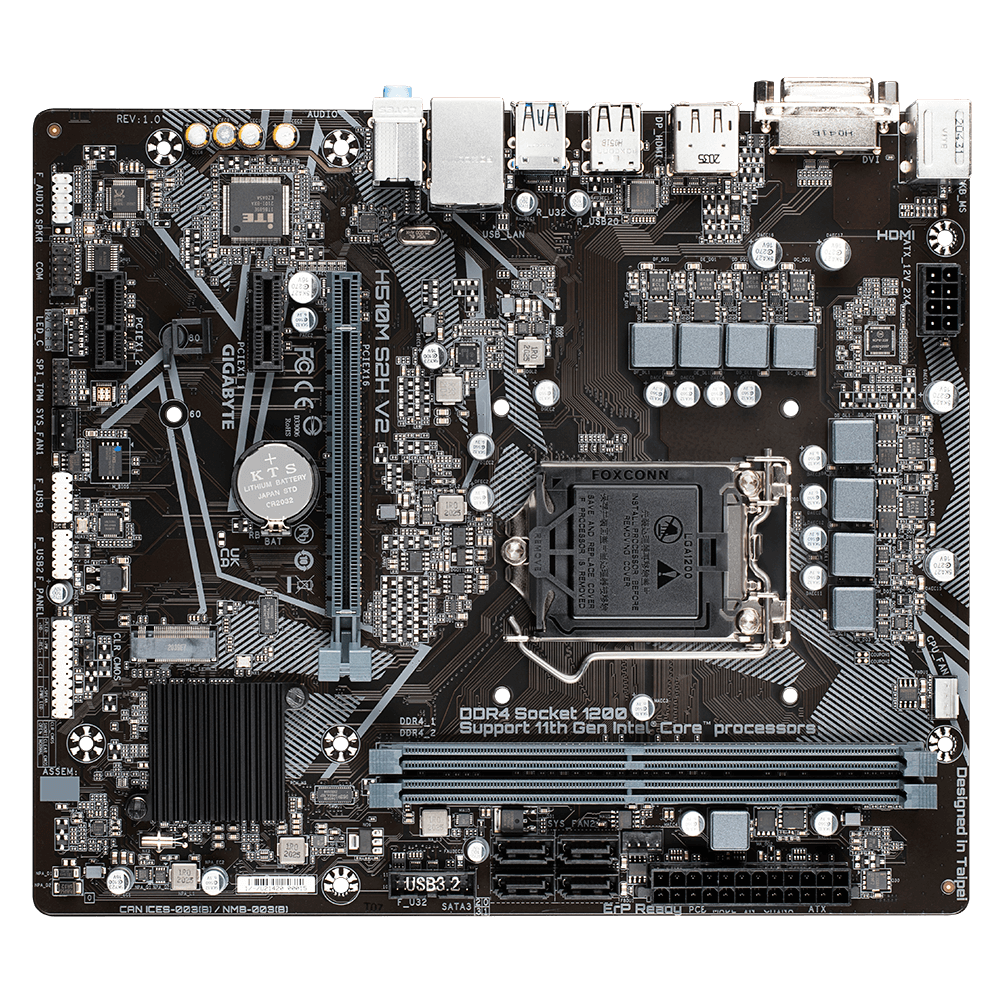 H510M S2H V2 (rev. 1.0) Gallery | Motherboard - GIGABYTE Latvia