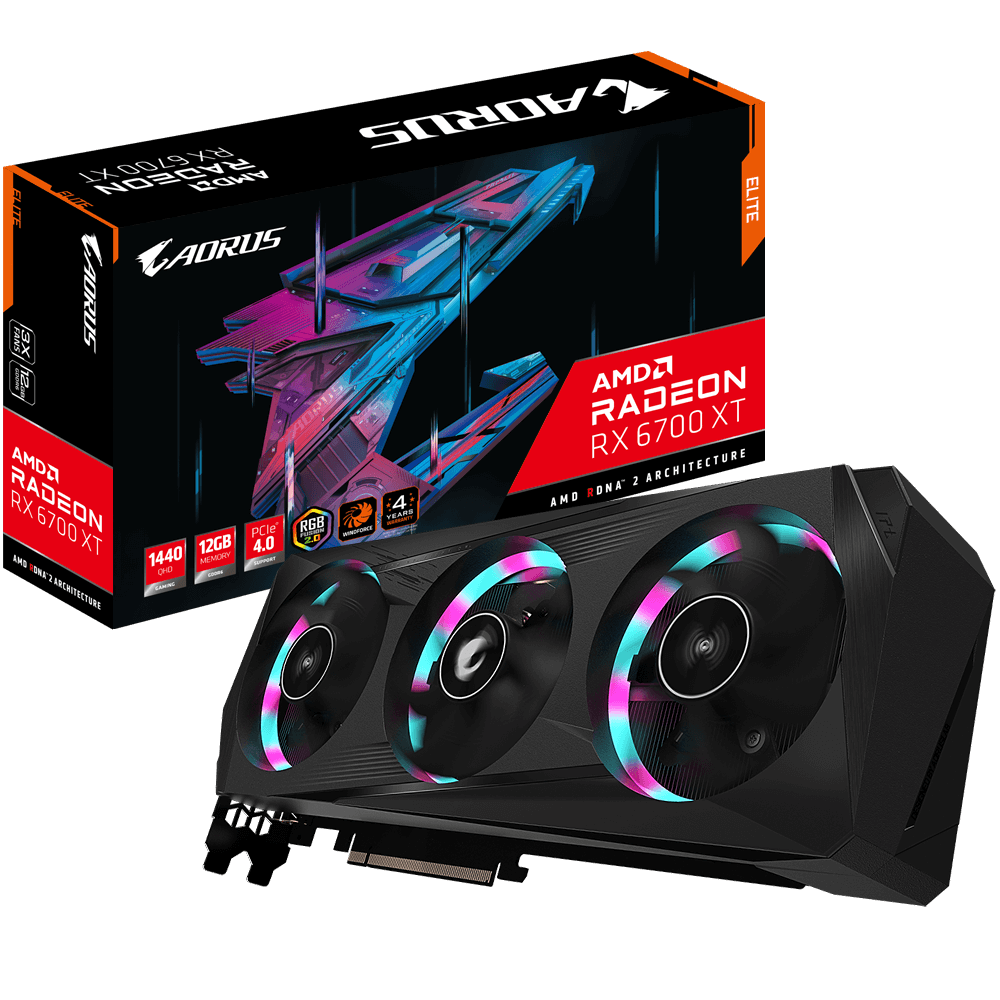 AORUS Radeon RX 6700 XT ELITE 12G グラボ AORUS Radeon™ RX 6700 XT ELITE 12G｜AORUS - GIGABYTE Global