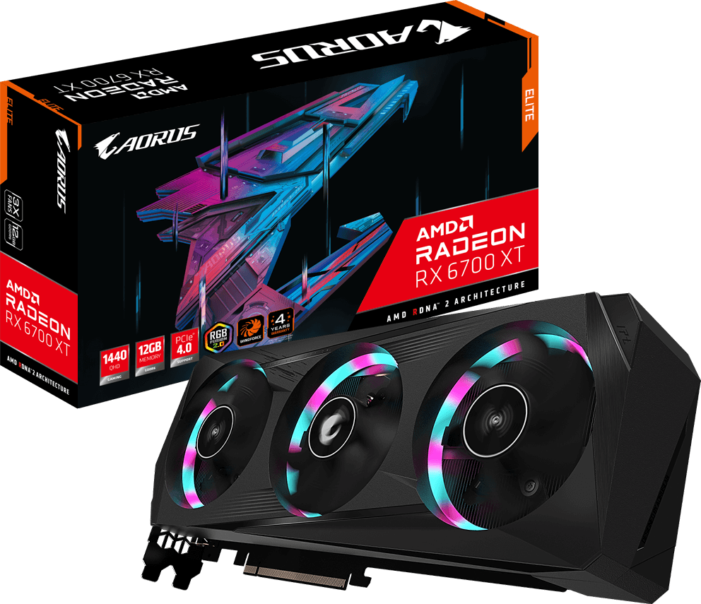 AORUS グラフィックボード　rx6700xt 12G ジャンク AORUS グラフィックボード rx6700xt 12G ジャンク