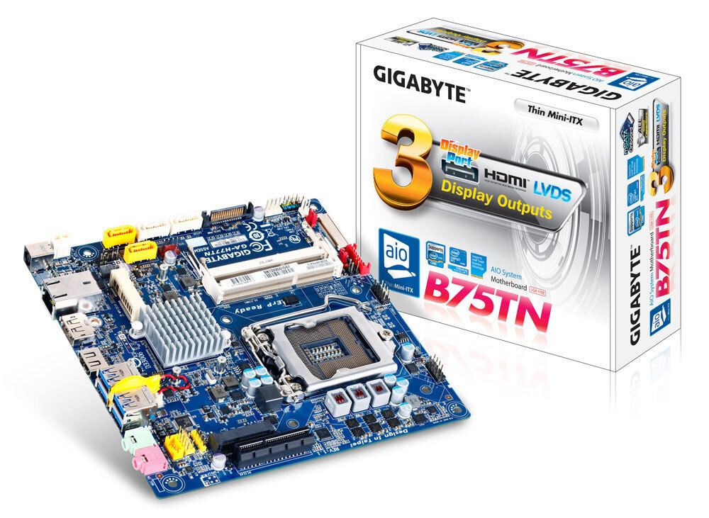 GIGABYTE Launches 7 Series Mini-ITX Motherboards