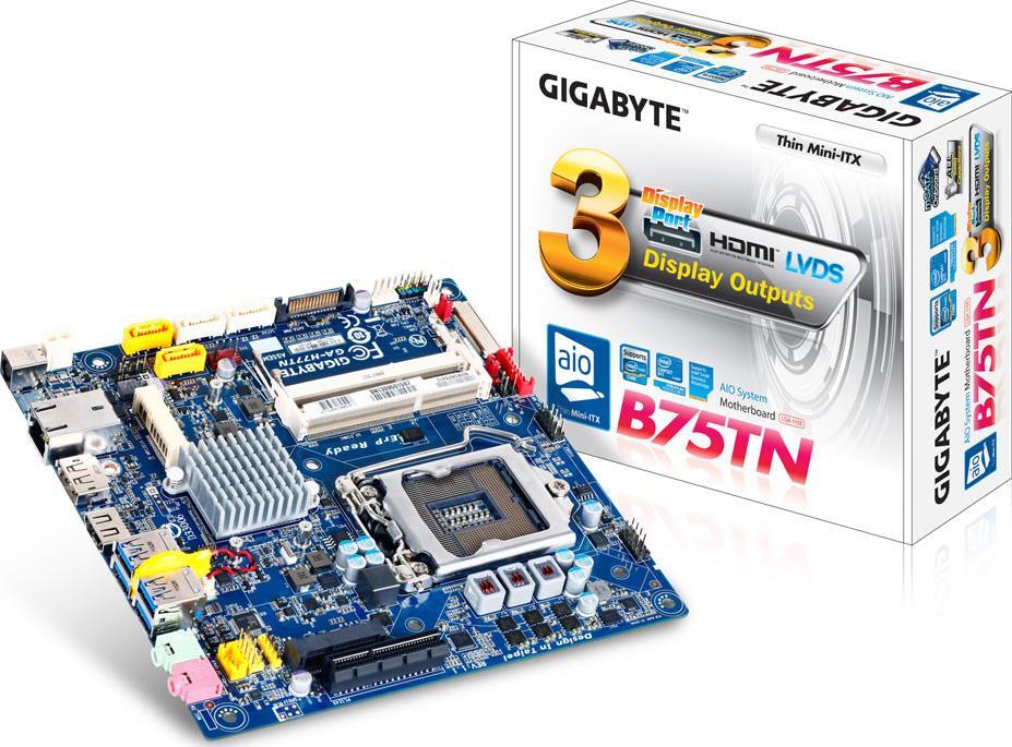 Tarjetas Madre - GA-B75TN