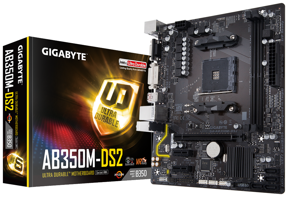 GA-AB350M-DS2 (rev. 1.x) Key Features | Motherboard - GIGABYTE Global