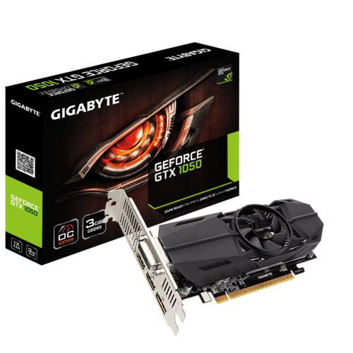 GeForce GTX 1050 OC Low Profile 3G Key Features Graphics Card