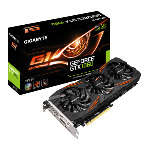 GeForce® GTX 1060 G1 Gaming D5X 6G Key Features | Graphics Card 