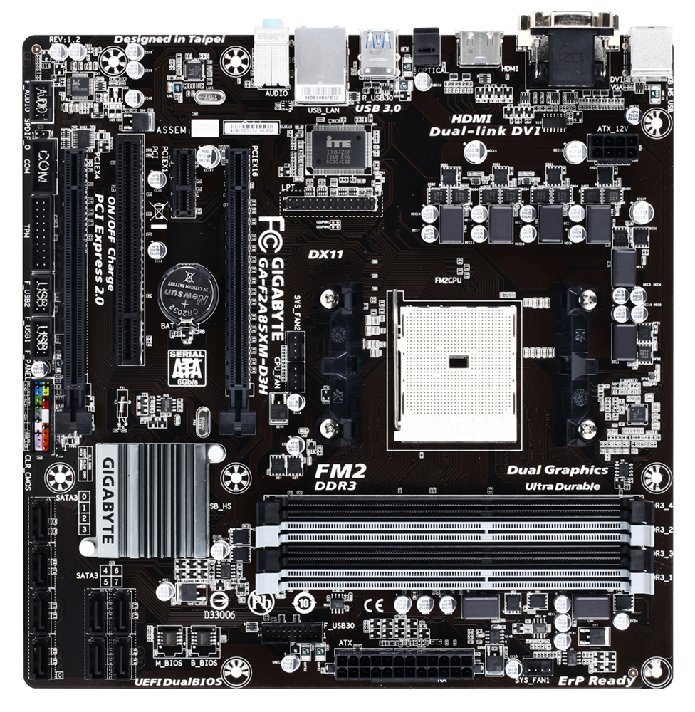 GA-F2A85XM-D3H (rev. 1.2) Gallery | Motherboard - GIGABYTE Global