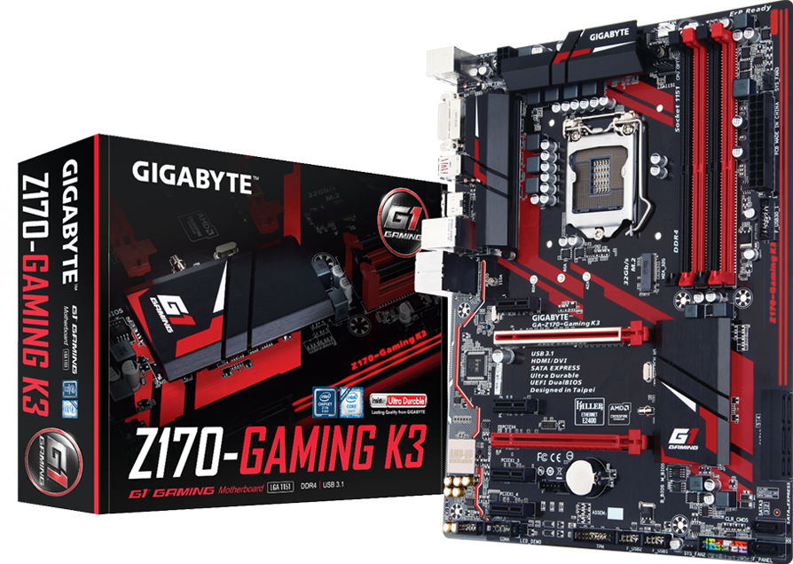 Moederbord - GA-Z170-Gaming K3-EU