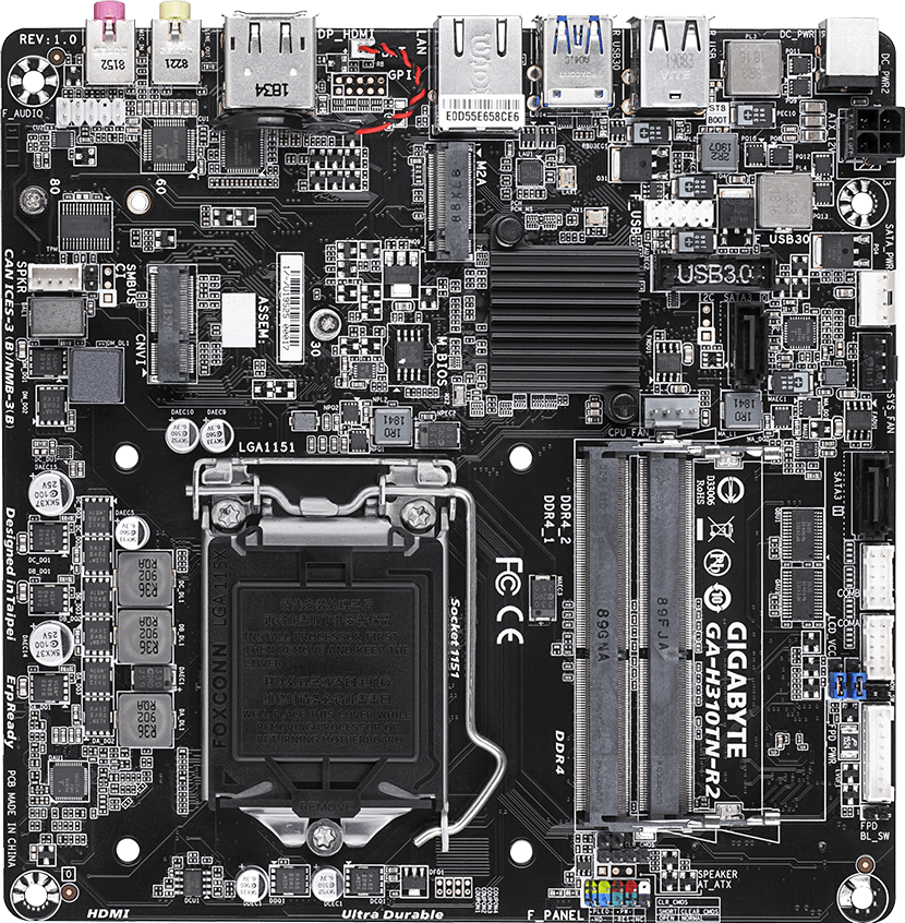 Carte Mère - GA-H310TN-R2
