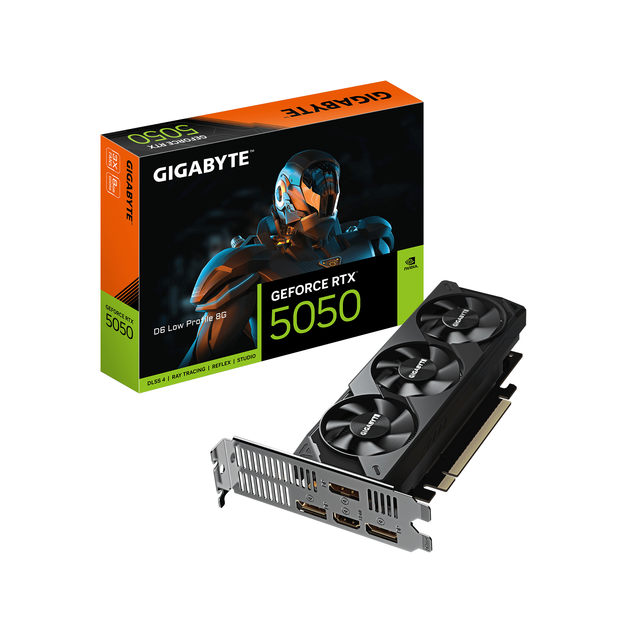 GeForce RTX™ 5050 D6 Low Profile 8G