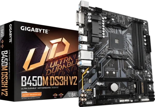GIGABYTE B450M DS3H V2