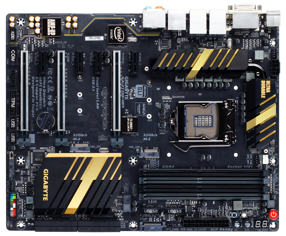 Ga Z170x Ud5 Rev 1 0 Gallery Motherboard Gigabyte Malaysia