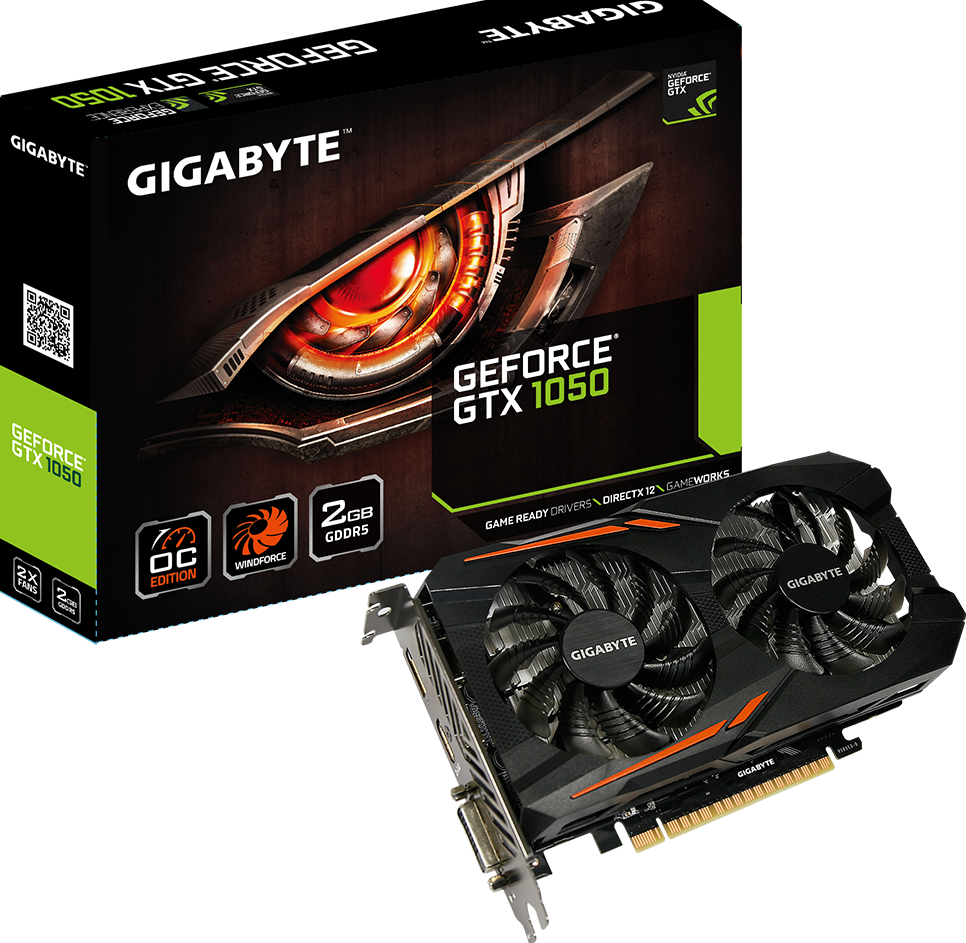 Carte Graphique - GeForce® GTX 1050 OC 2G(rev1.0/rev1.1)