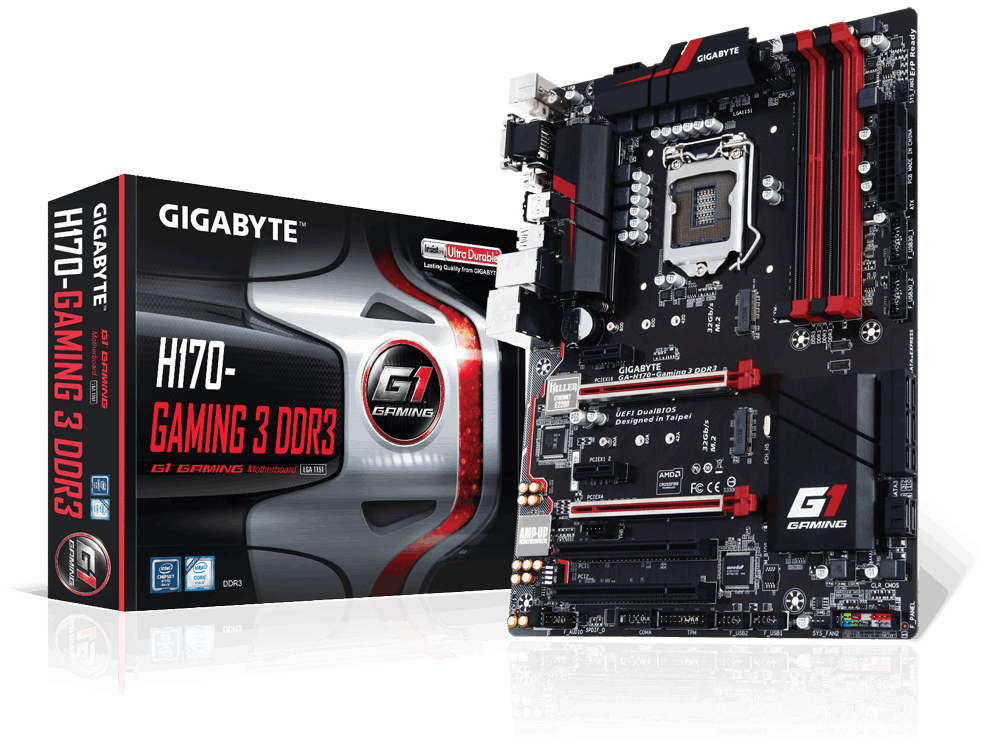 GA-H170-Gaming 3 DDR3 (rev. 1.0) Overview | Motherboard - GIGABYTE 