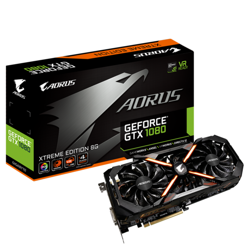 AORUS GeForce GTX 1080 Xtreme Edition 8G Key Features Graphics