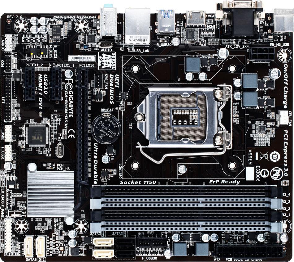 GA-B85M-DS3H (Rev. 2.0) マザーボード サポート - GIGABYTE Japan