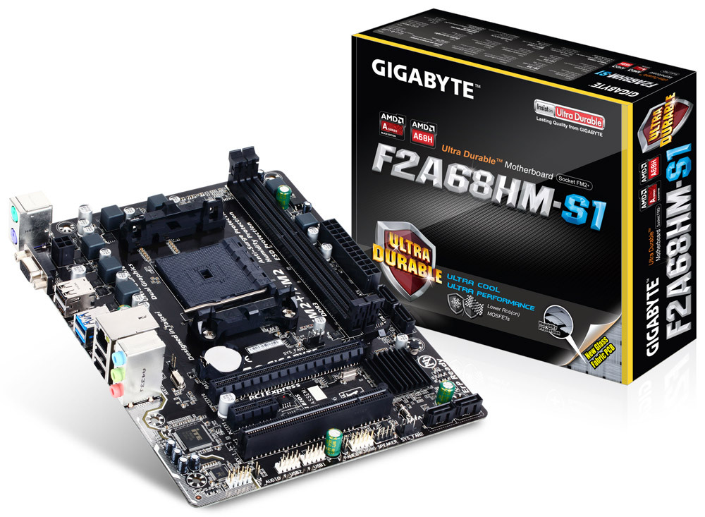 Gigabyte ga f2a68hm s1 подключение