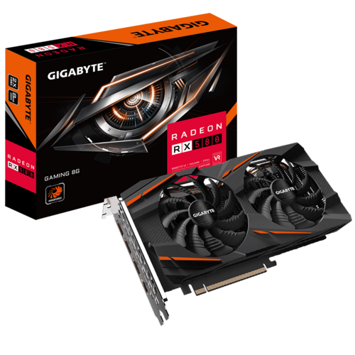 Radeon™ RX 580 GAMING 8G (rev. 2.0) - กราฟิกการ์ด