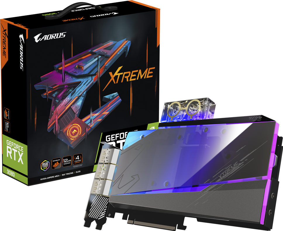 フ*p様 AORUS GeForce RTX 3080 XTREME WATER 30844