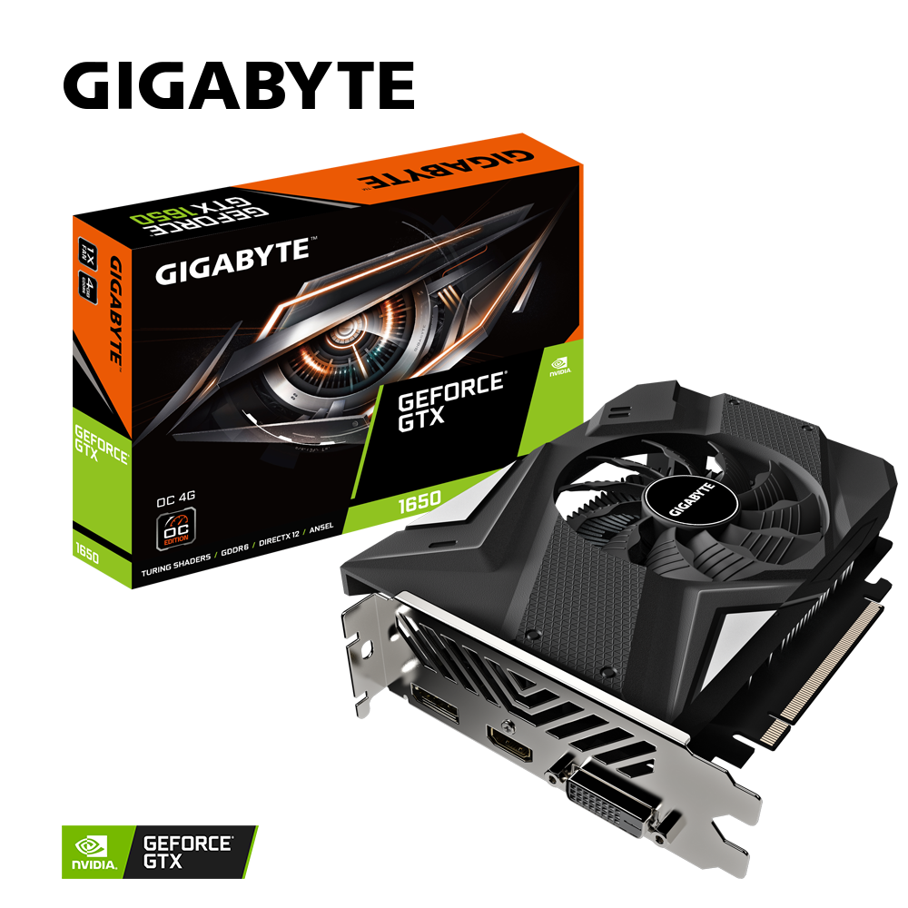 GeForce® GTX 1650 D6 OC 4G｜AORUS - GIGABYTE Global