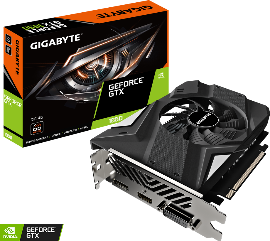 GeForce® GTX 1650 D6 OC 4G (Rev. 2.0) - GIGABYTE Japan