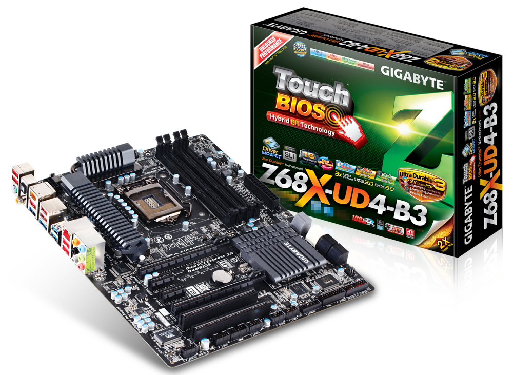 美品 GIGABYTE GA-Z68X-UD4-B3 マザーボード Intel Z68 LGA 1155 第2