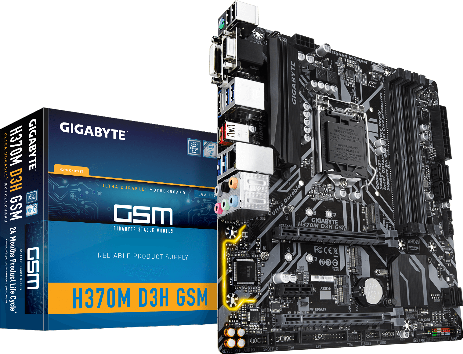 Motherboard - H370M D3H GSM