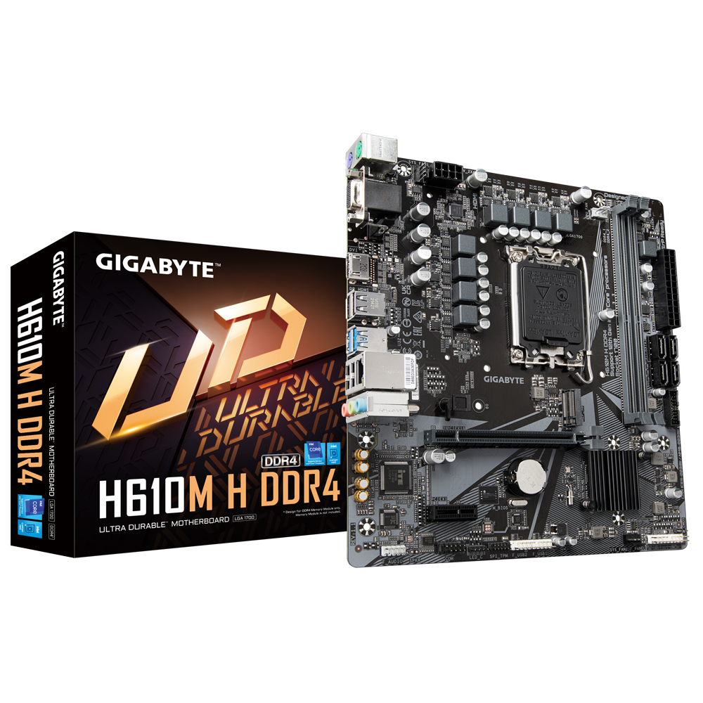 H610M H DDR4 (rev. 1.2) Key Features | Motherboard