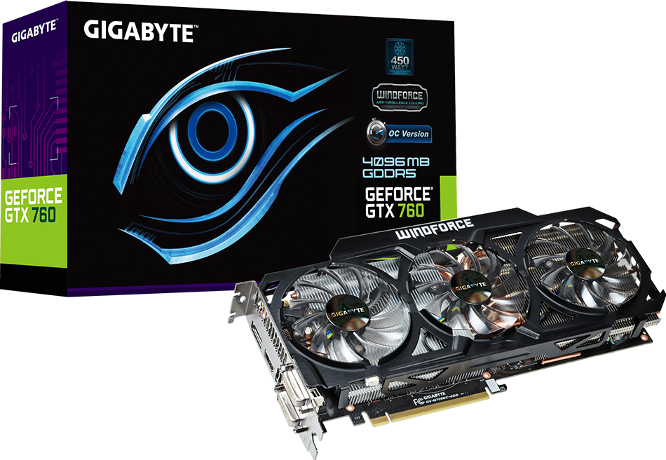 Graphics Card - GV-N760OC-4GD