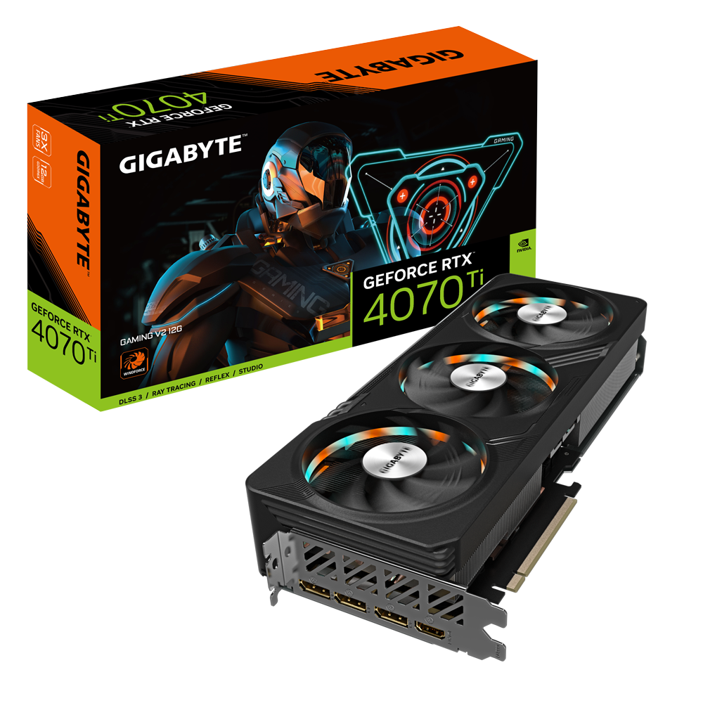 ショートサイズ26cm　GIGABYTE GEFORCE RTX 4070 Ti GeForce RTX™ 4070 Ti GAMING V2 12G Key Features | Graphics