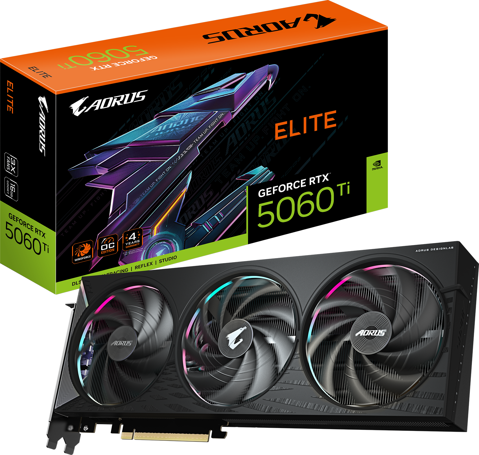AORUS GeForce RTX™ 5060 Ti ELITE 16G - GIGABYTE Japan