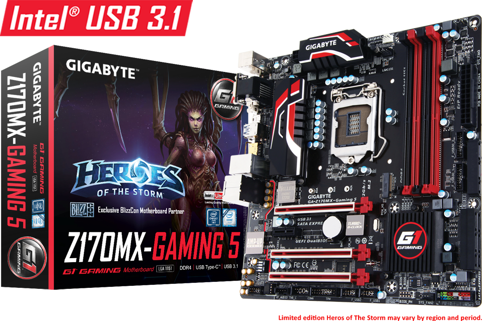 Motherboard - GA-Z170MX-Gaming 5