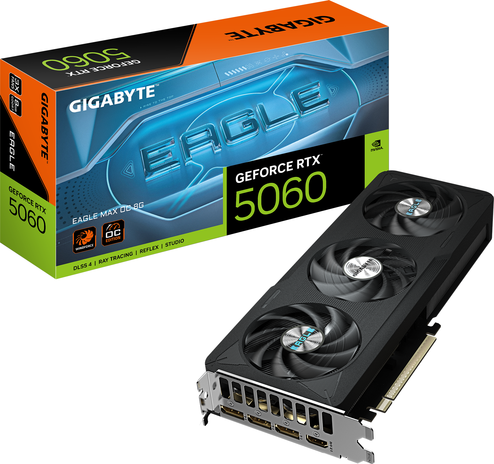 GeForce RTX™ 5060 EAGLE MAX OC 8G - GIGABYTE Global