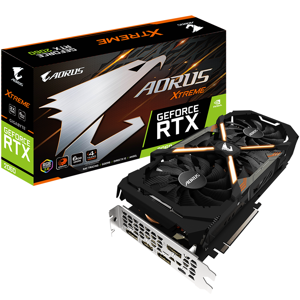 AORUS GeForce RTX™ 2060 XTREME 6G (rev. 1.0) Key Features