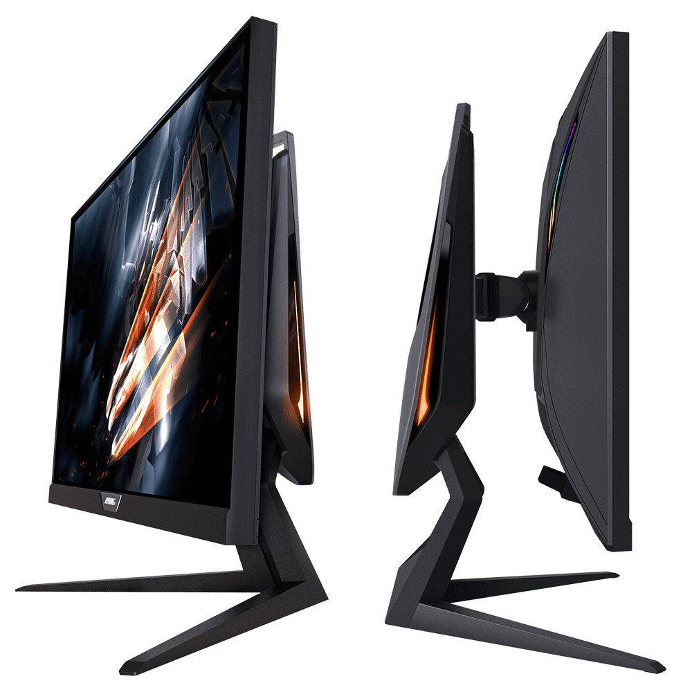 【美品】 GIGABYTE AORUS AD27QD ゲーミングモニター状態について