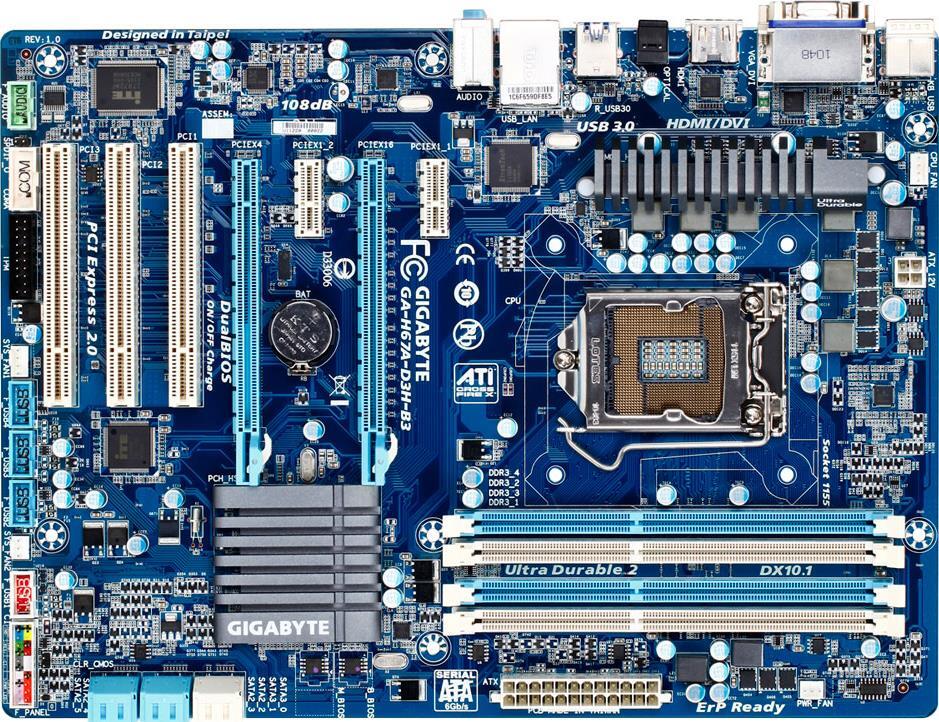 Motherboard - GA-H67A-D3H-B3