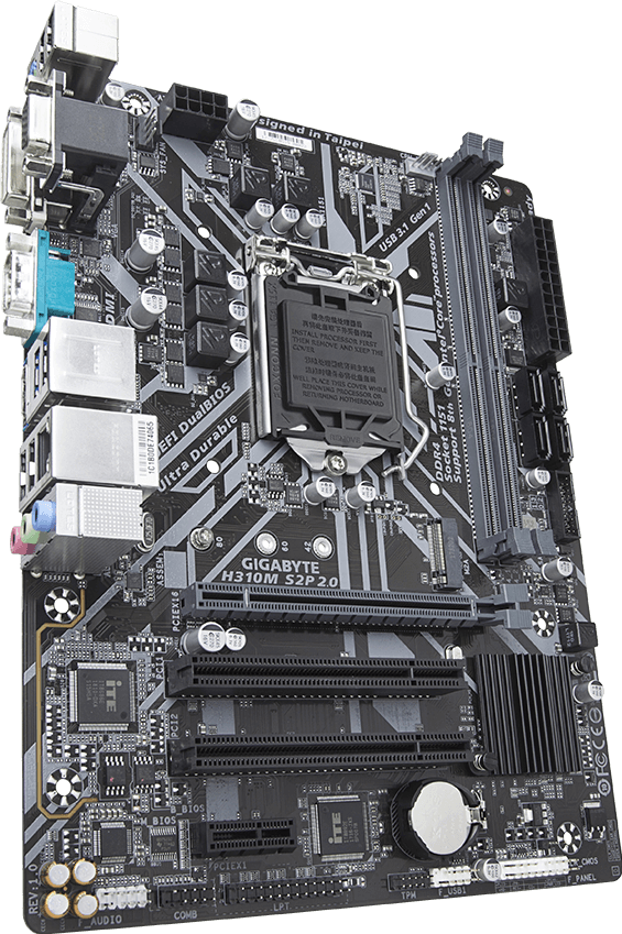 H310M S2P 2.0 (Rev. 1.0) Motherboard - GIGABYTE Global